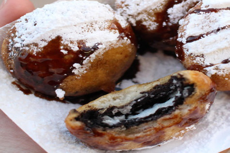 YUM--Deep fried Oreos are one of many deep fried foods that have increased in popularity over the years. 