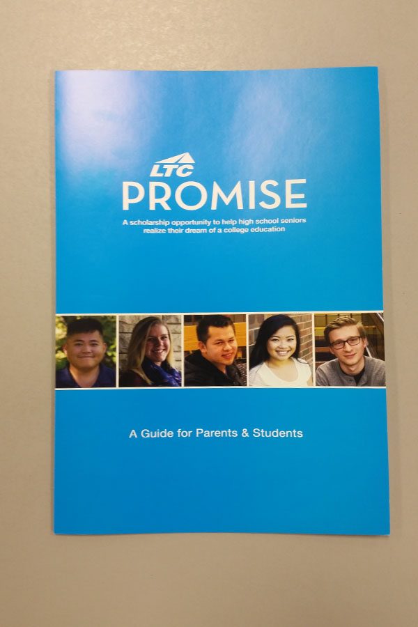 The guide to the LTC Promise. This program helps ensure that local high school students can go to college regardless of cost.