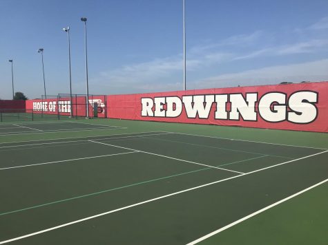 A new year brings many new improvements including the windscreens added to the tennis courts over the summer.