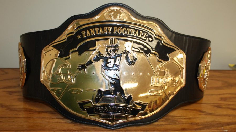 The teachers championship title that is given to the fantasy winner by the end of the season. Current champion, Troy Gerstner. 