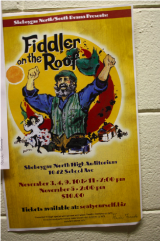 Who is The Fiddler?: The poster for the Fiddler on The Roof. The Fiddler on the Roof is a classic musical and North/South are performing a unique rendition of it.

